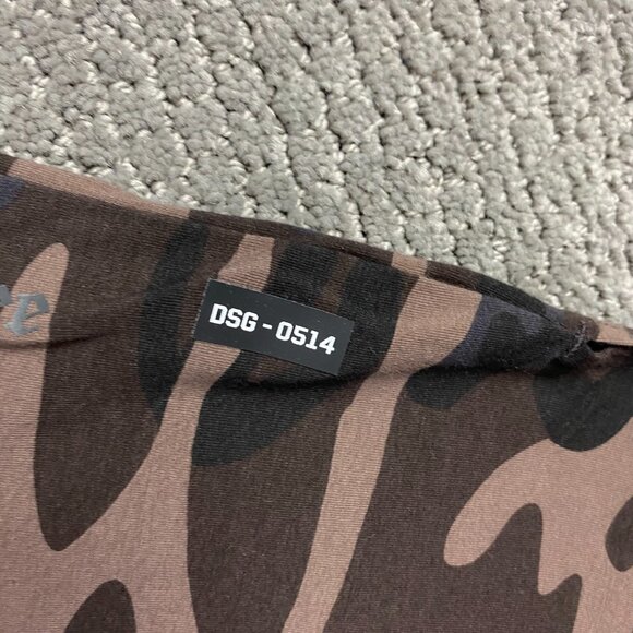 ASRV Cotton Blend Tee Camo T Shirt Men's Medium Stretch Brown - Picture 6 of 11